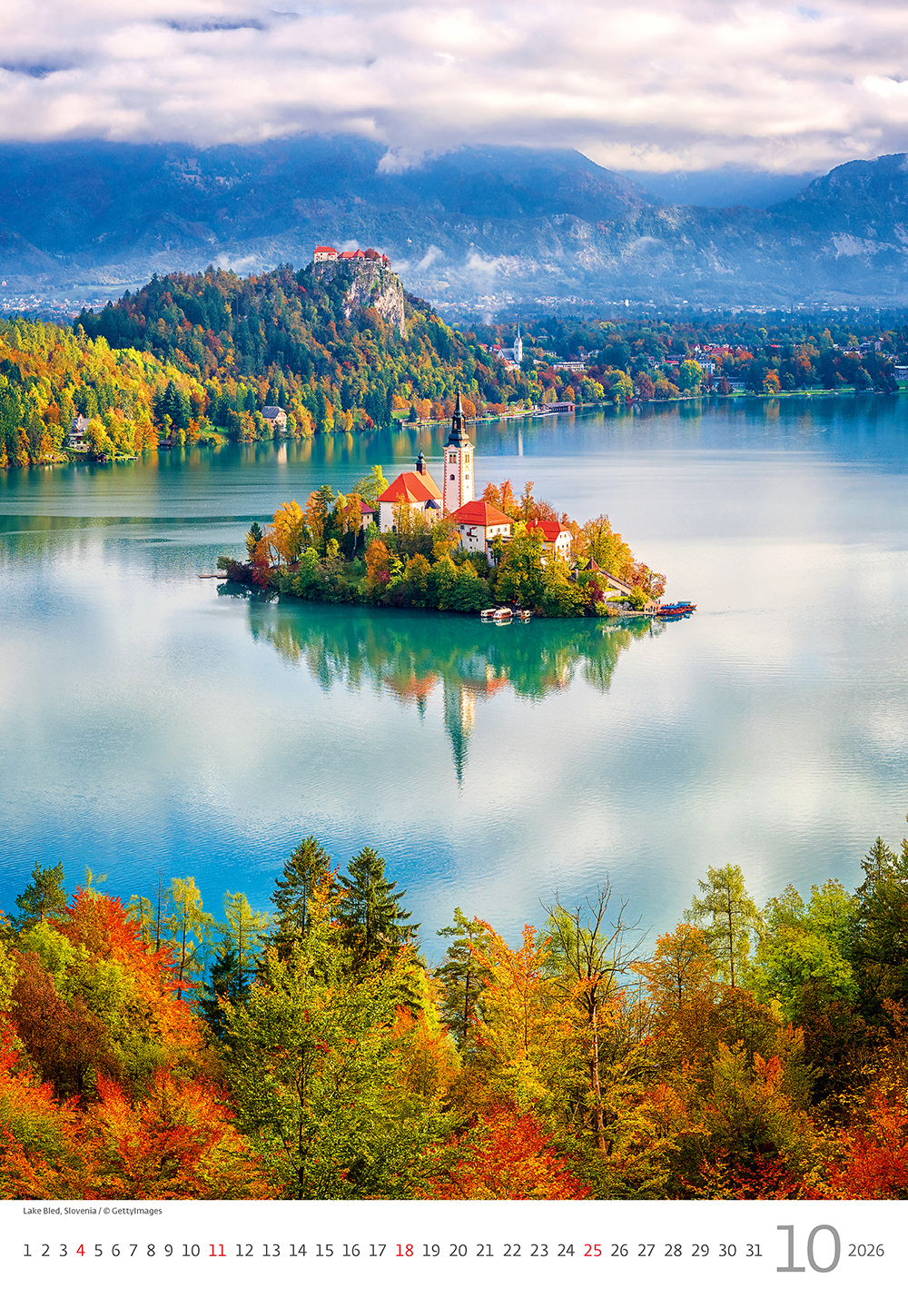 Kalendář Europe
