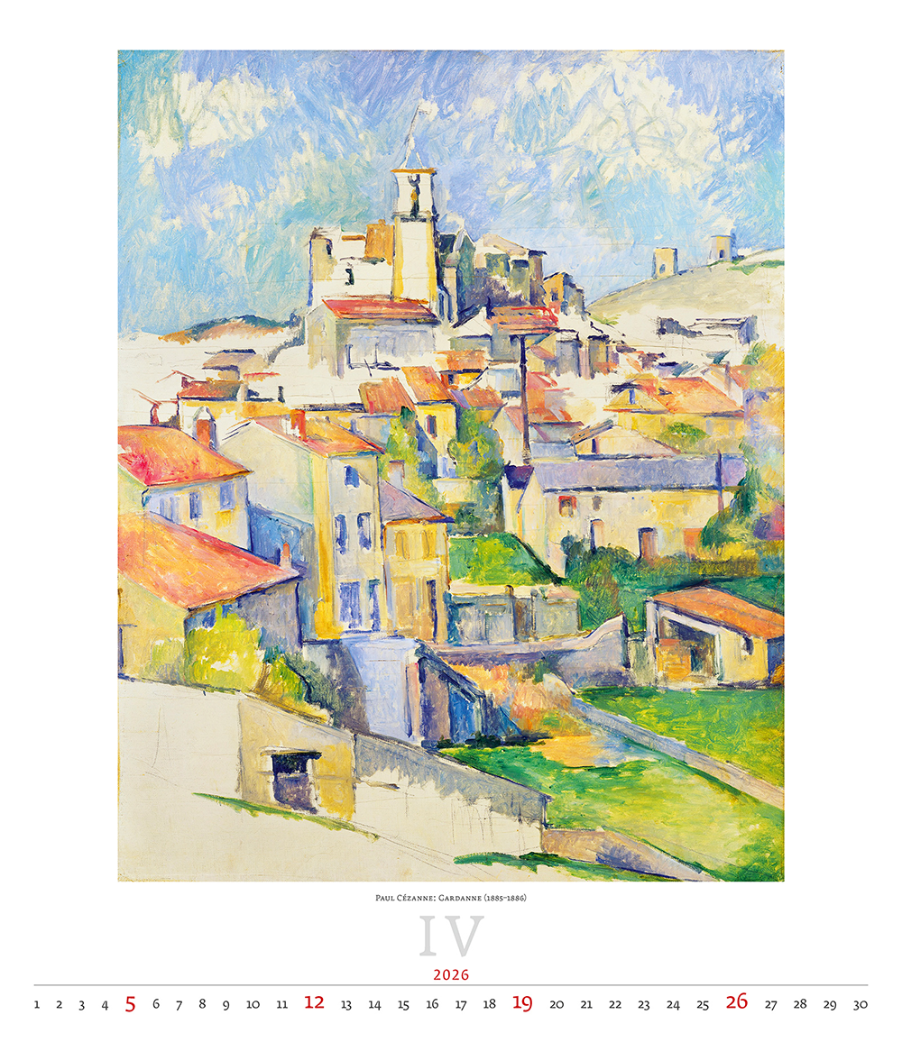 Kalendář Impressionism