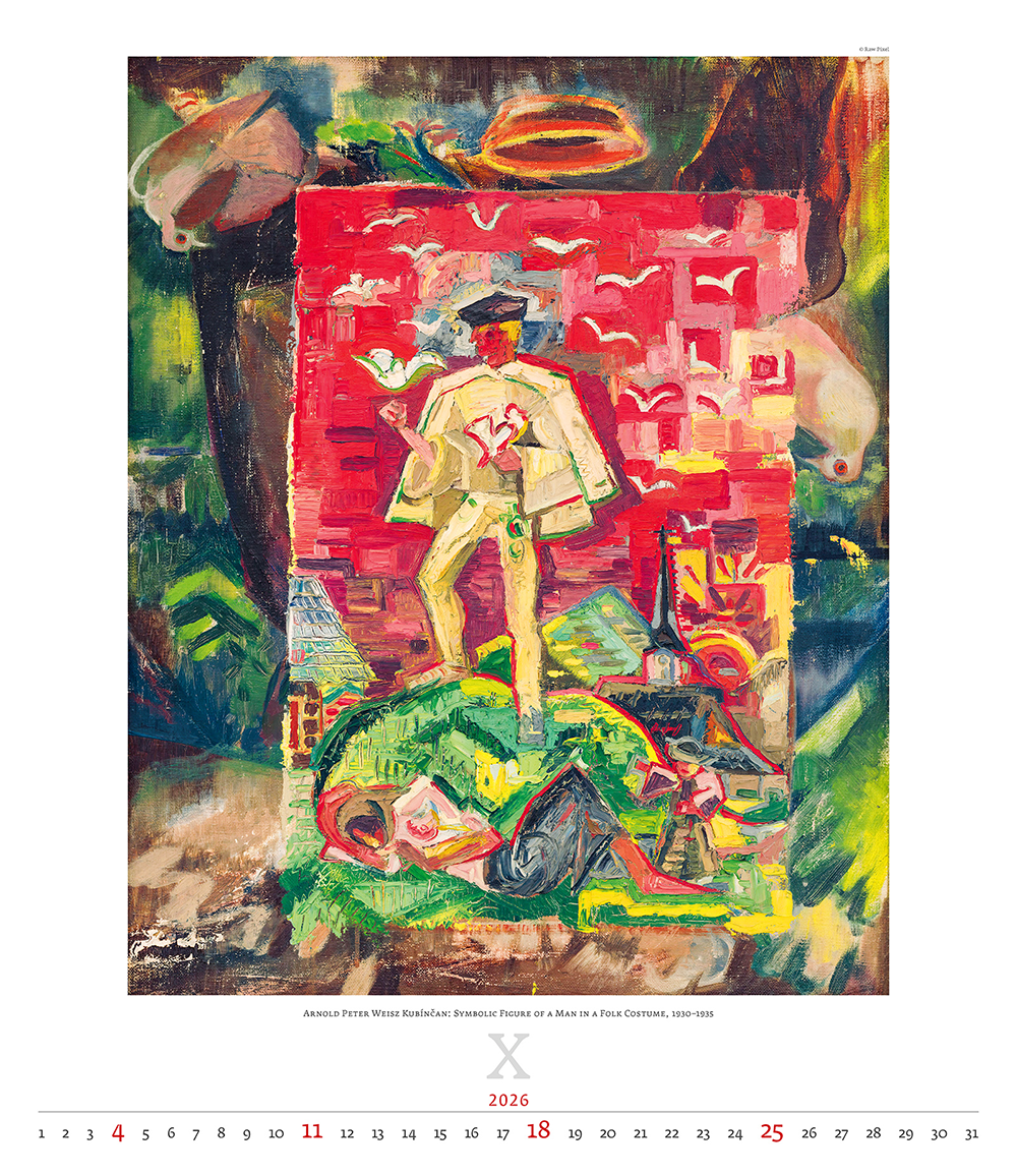 Kalendář Expressionism