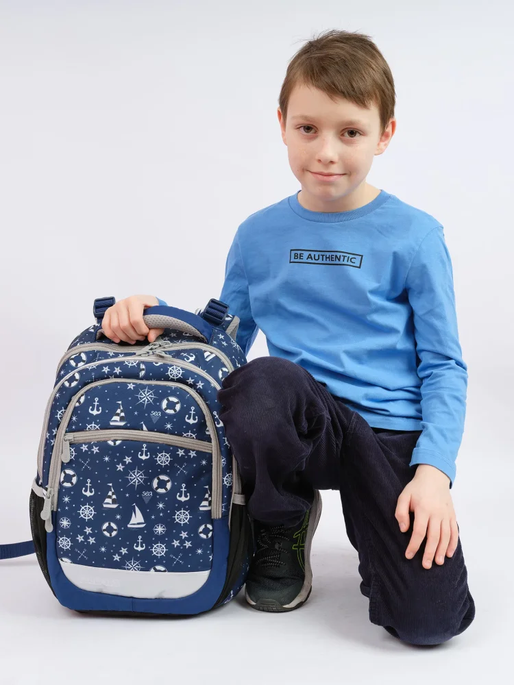 Školní set třídílný Junior Marine