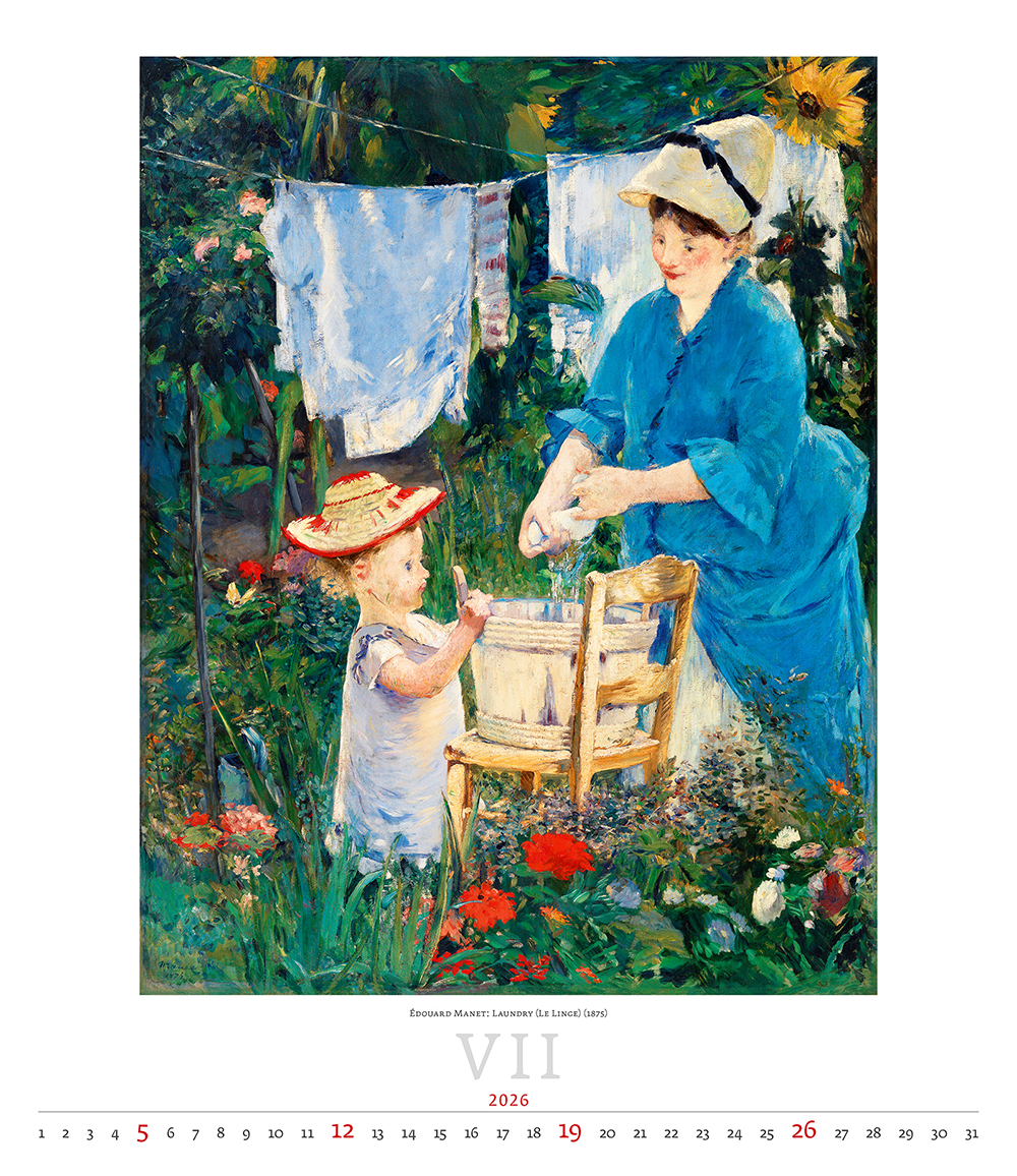 Kalendář Impressionism