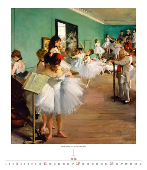 Kalendář Impressionism
