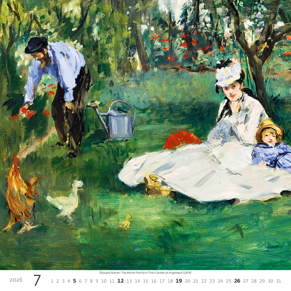 Kalendář Impressionism