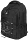 Černý batoh Baggo Brisk Bubag Black-VZOR-LIDA Černý batoh Baggo Brisk Bubag Black-VZOR-LIDA