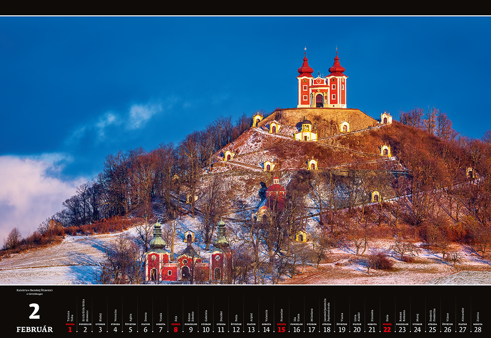 Kalendár Slovakia Panorama
