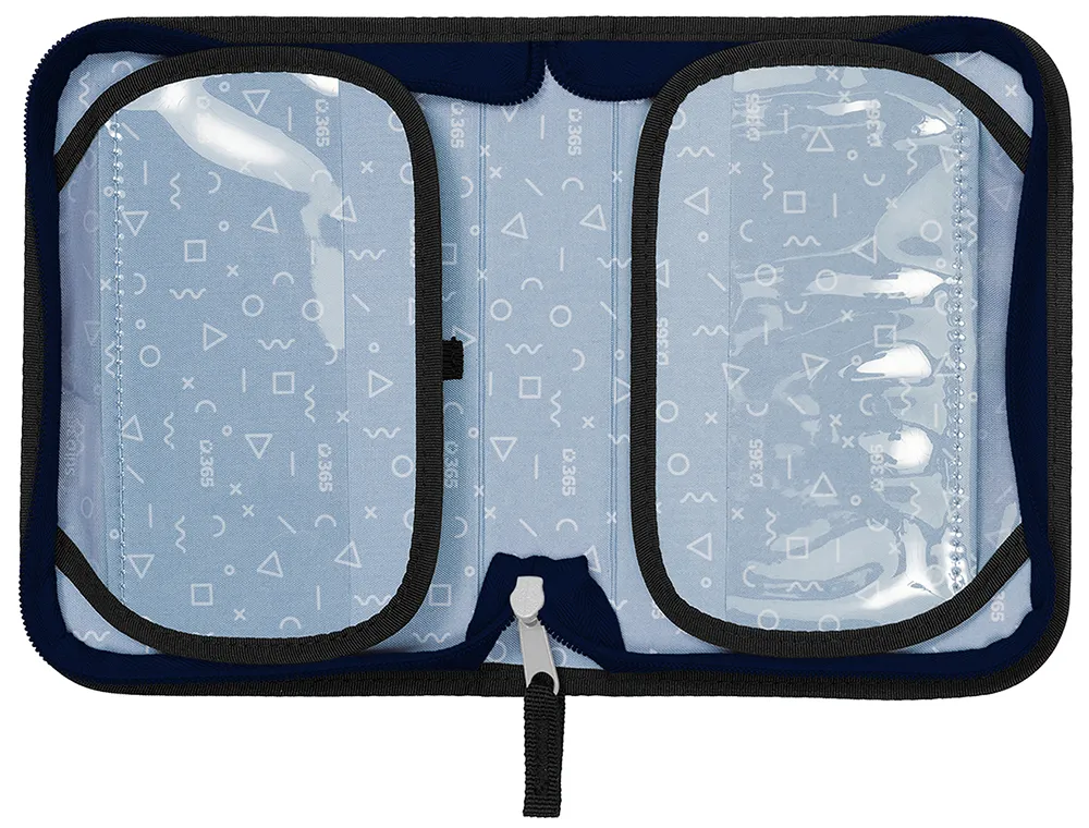 Školní penál jednopatrový Unimonster