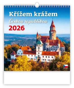 Kalendář Křížem krážem Českou republikou