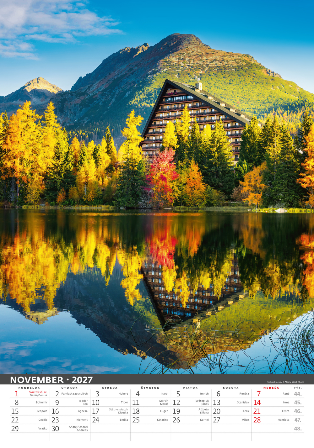 Kalendár Tatry