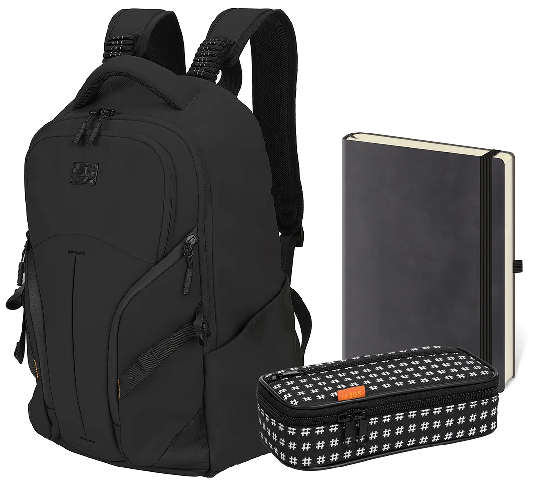 Studentský set Slay Black třídílný