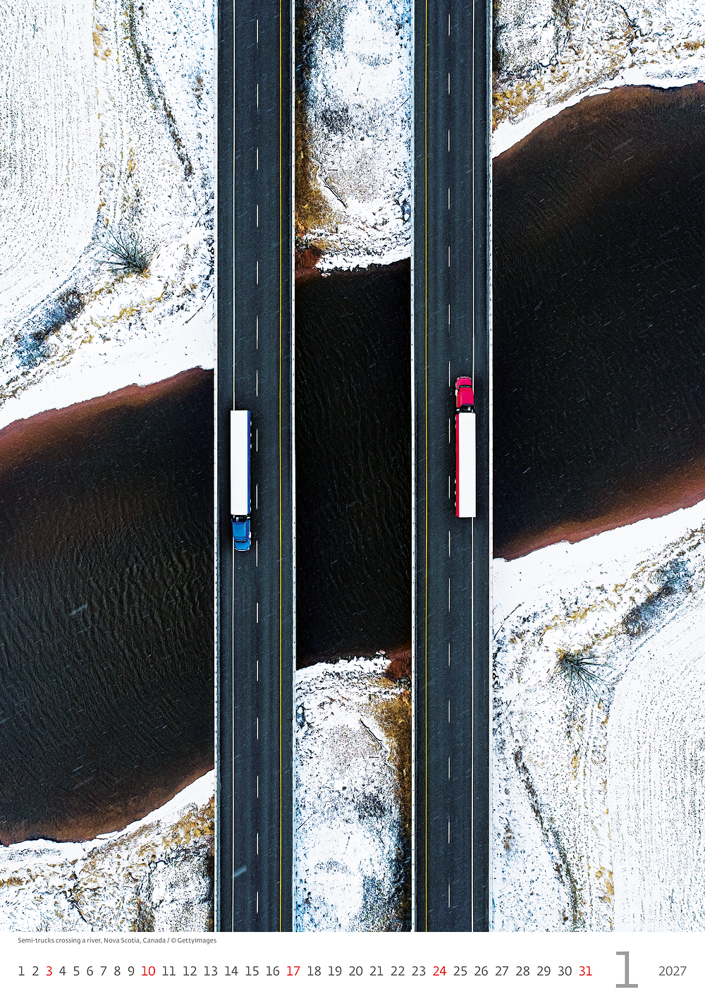 Kalendář World from Above