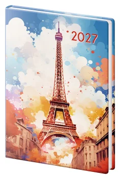 Vreckový diár A7 Vario Lyra Paris