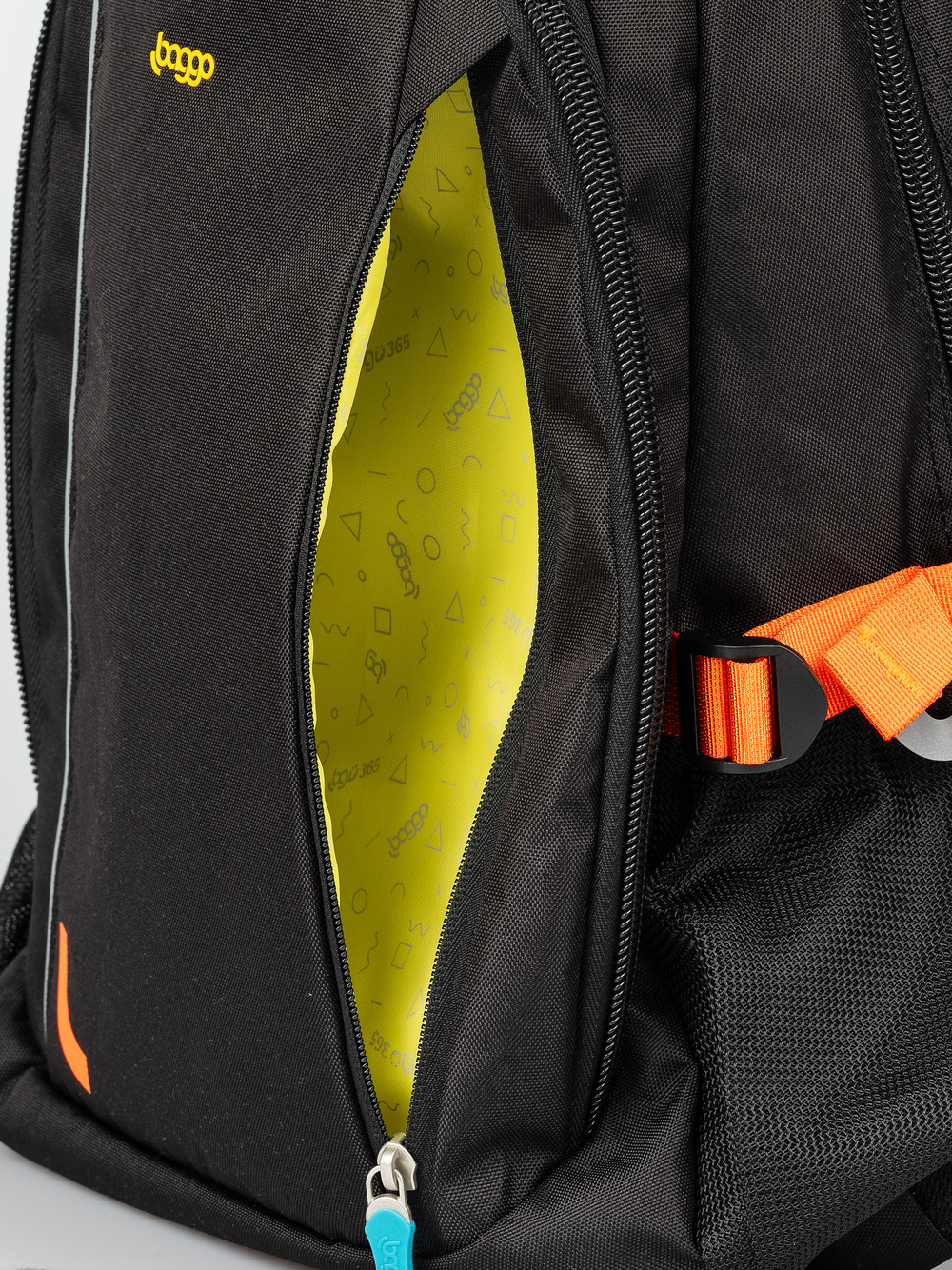 Batoh pro studenty Baggo Groovy Neon