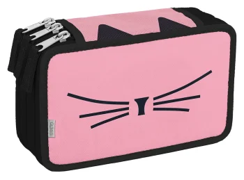 Školský trojposchodový peračník Cat lady