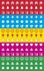 Tečkovaný zápisník Memory L modrý (čtverečkovaný)