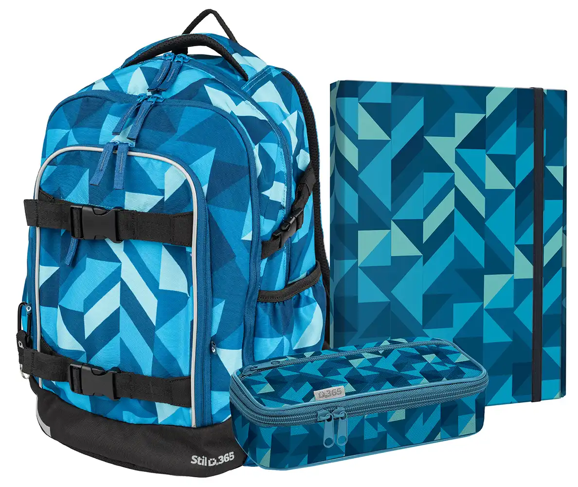Školní set třídílný Midi Geometric