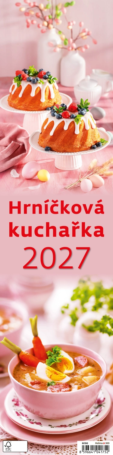 Kalendář Hrníčková kuchařka - vázanka