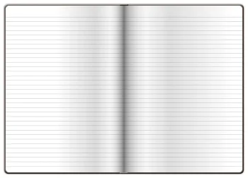 Linkovaný zápisník Vario XL - Floral