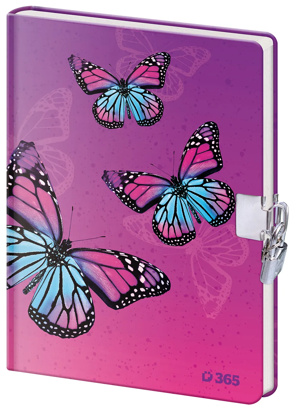 Pamätník 13x18 cm so zámkom -  Butterfly