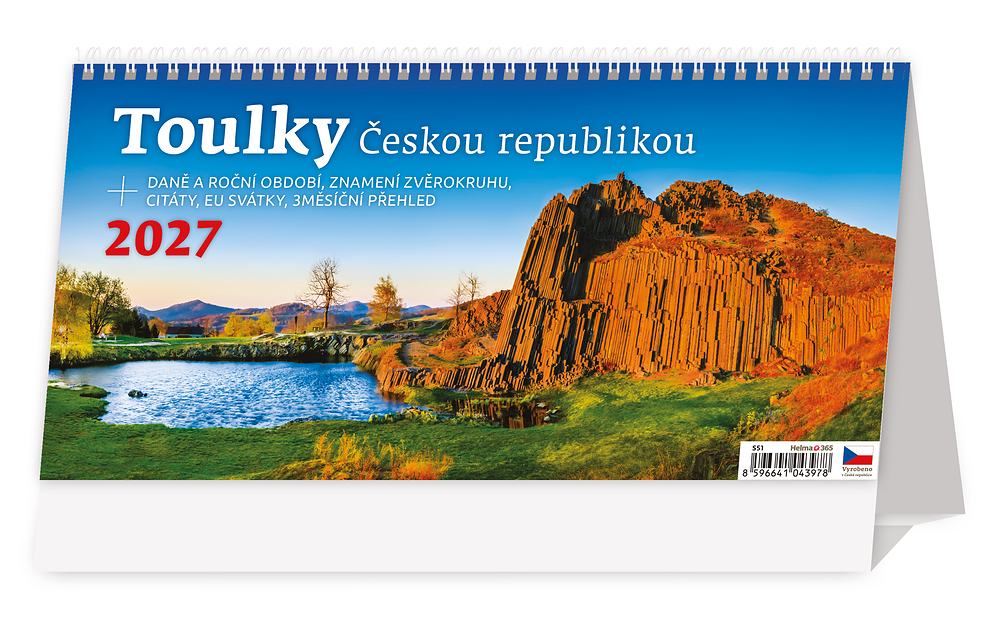 Plánovací kalendář Toulky Českou republikou