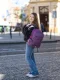 Studentský set Baggo Tweeny Deep Purple  třídílný