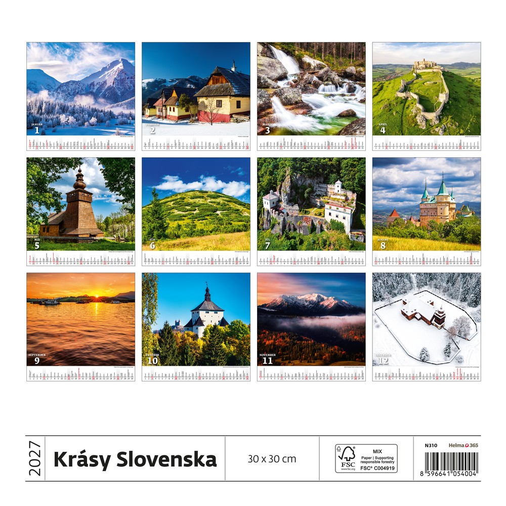 Kalendár Krásy Slovenska