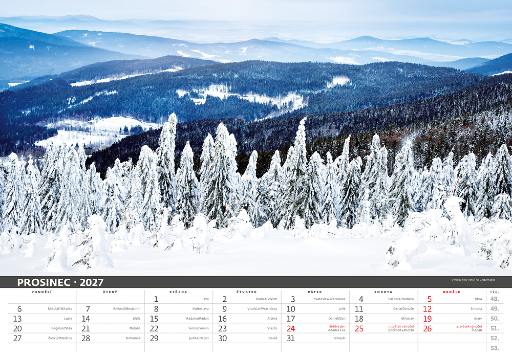 Kalendář Šumava