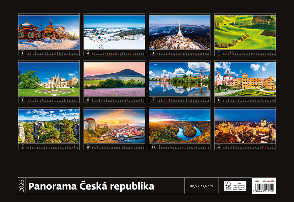 Kalendář Panorama – Česká republika