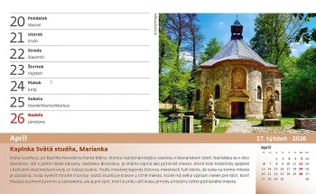 Kalendár 55 turistických NAJ Slovenska