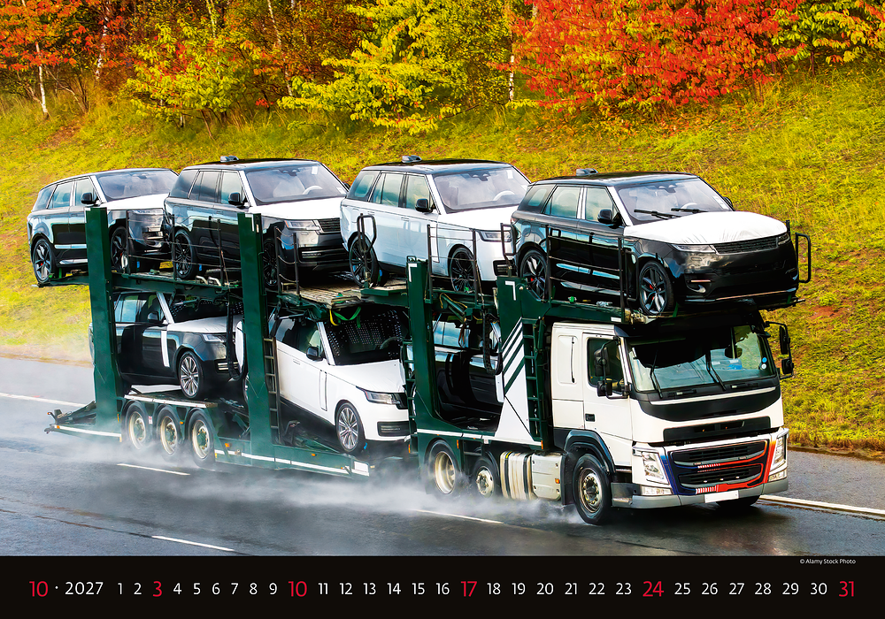 Kalendář Trucks