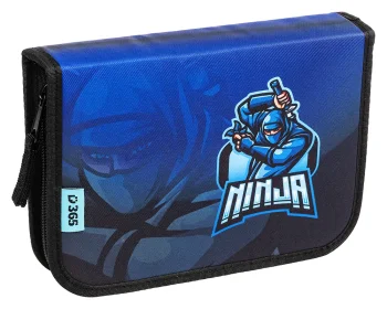 Školní penál jednopatrový Ninja