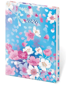 Kapesní diář A7 Vario Lyra Blossom
