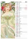 Kalendár Alfons Mucha