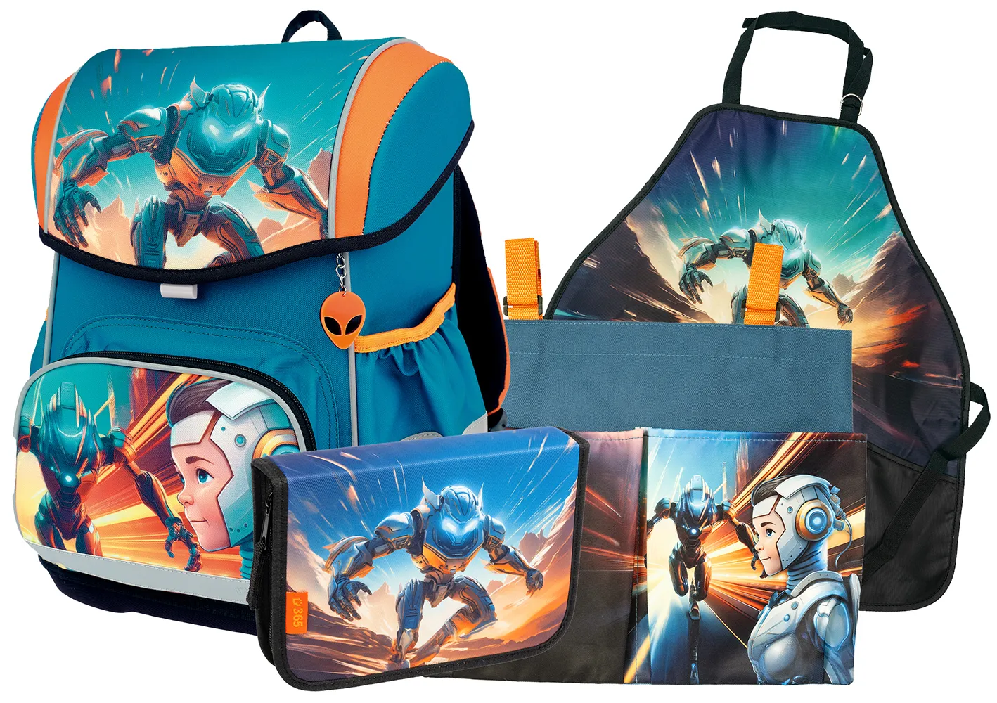 Školní set čtyřdílný Sci-fi