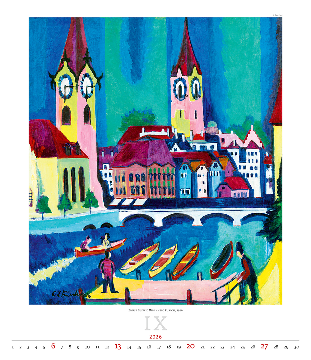 Kalendář Expressionism
