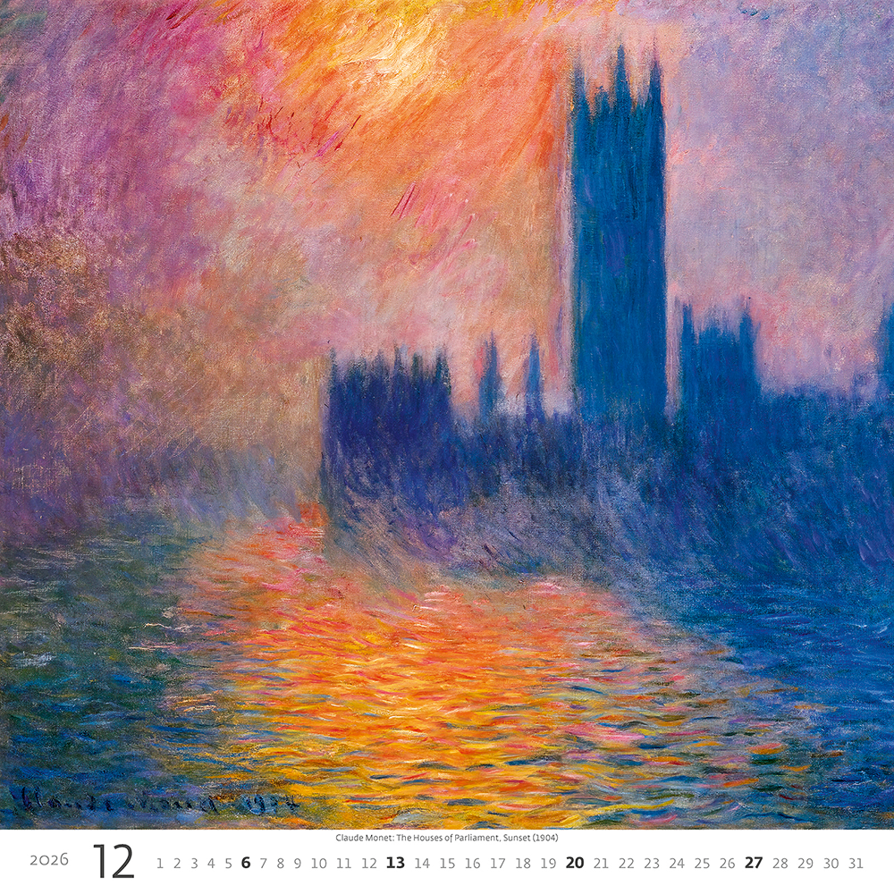 Kalendář Impressionism