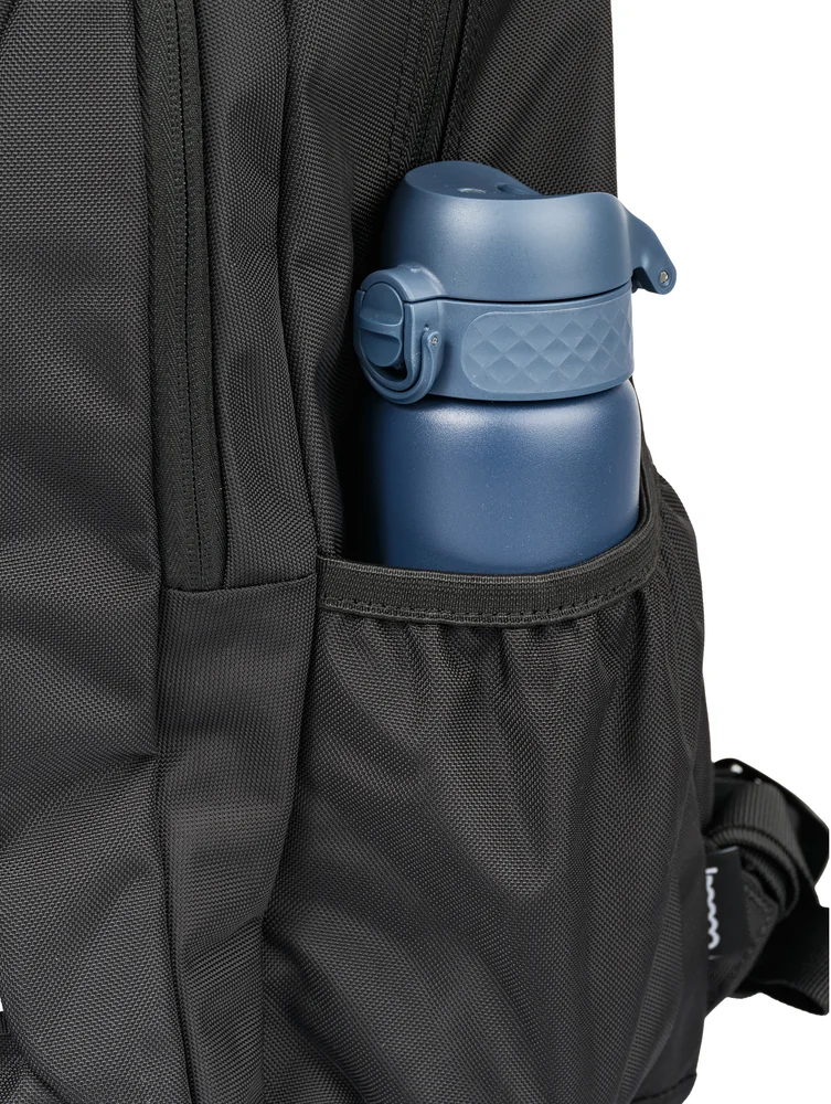 Černý batoh Baggo Brisk Bubag Black-VZOR-LIDA