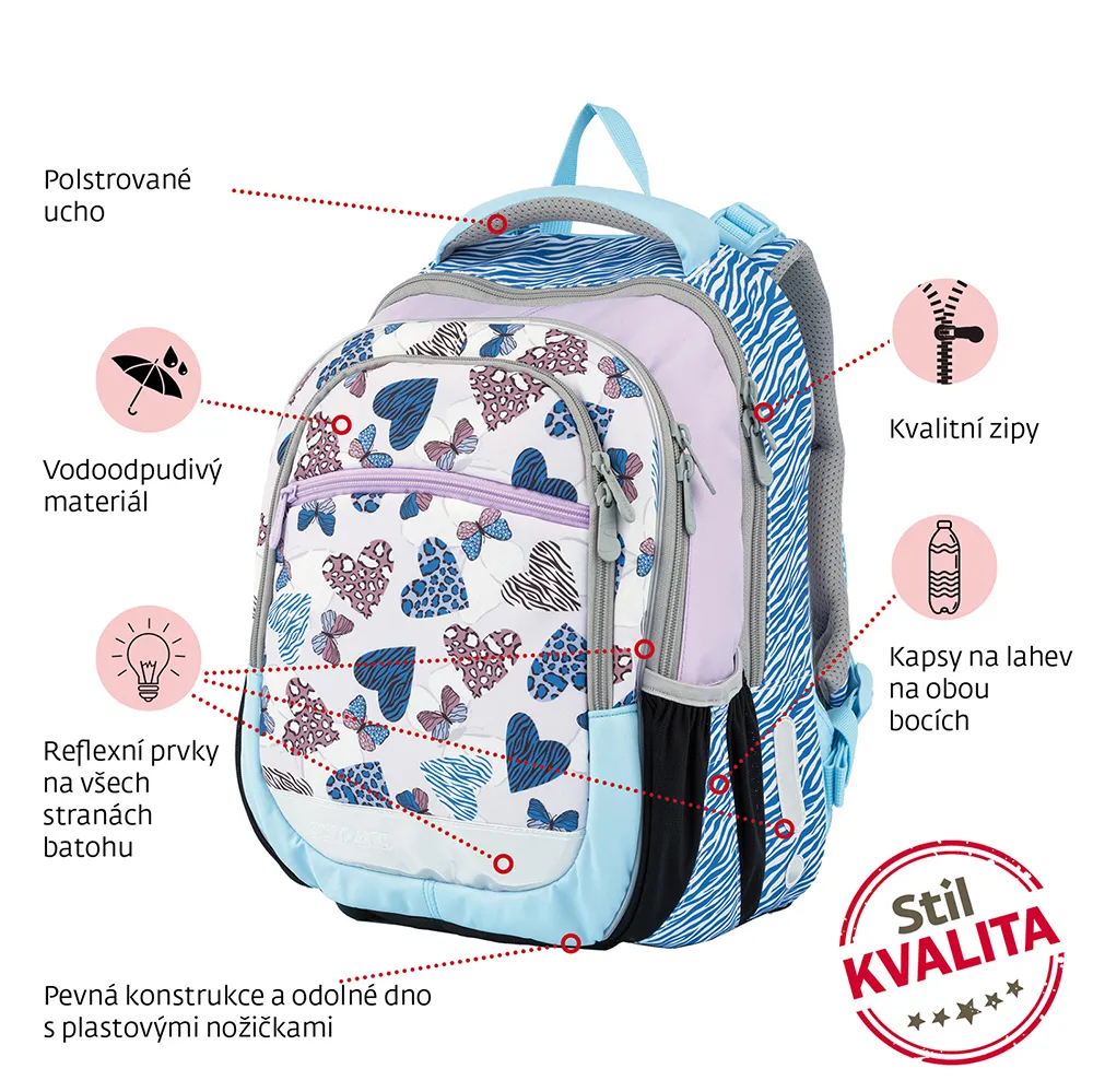 Školní batoh Junior Wild
