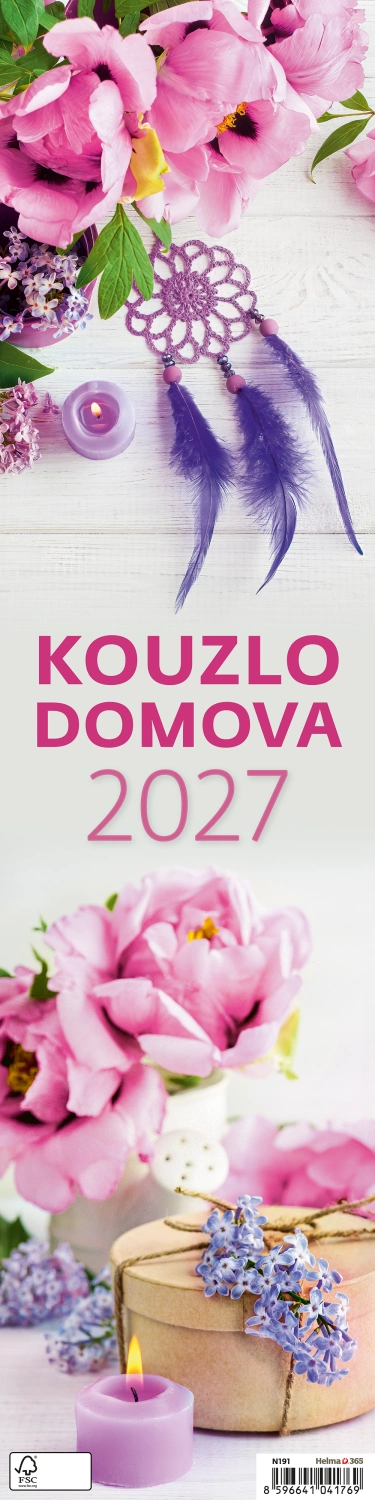 Kalendář Kouzlo domova - vázanka