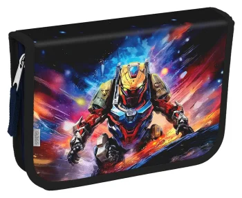 Školní penál jednopatrový Unimonster