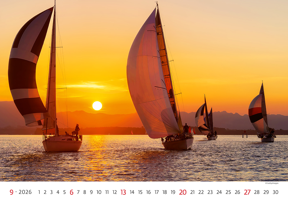 Kalendář Sailing