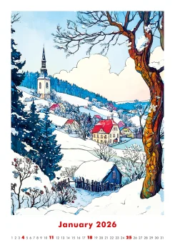 Kalendár Art Naive
