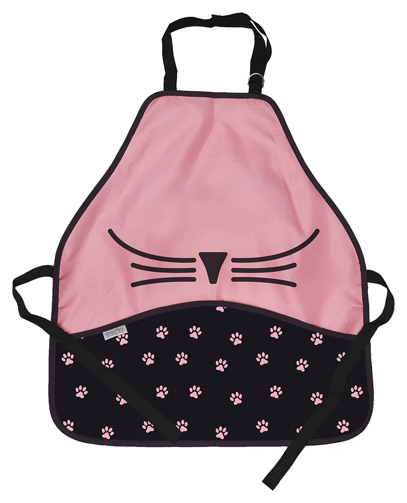 Zásterka na výtvarnú výchovu Cat lady