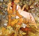 Kalendář Alfons Mucha - vázanka Kalendář Alfons Mucha - vázanka