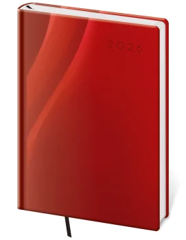 Denní diář A5 Vario Red design