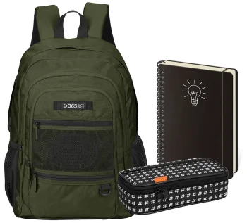 Študentský trojdielny set Chill Khaki