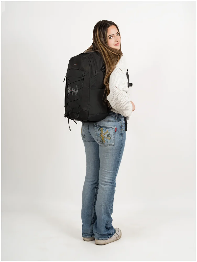 Studentský set Baggo Flex Heartbeat Black třídílný