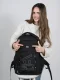 Černý batoh Baggo Brisk Bubag Black-VZOR-LIDA Černý batoh Baggo Brisk Bubag Black-VZOR-LIDA