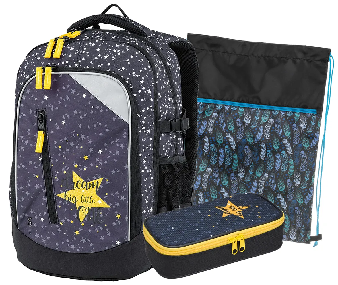 Školský set trojdielny Midi Star