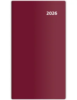 Dvojtýždňový diár Torino bordó