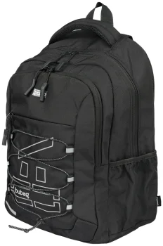 Černý batoh Baggo Brisk Bubag Black-VZOR-LIDA